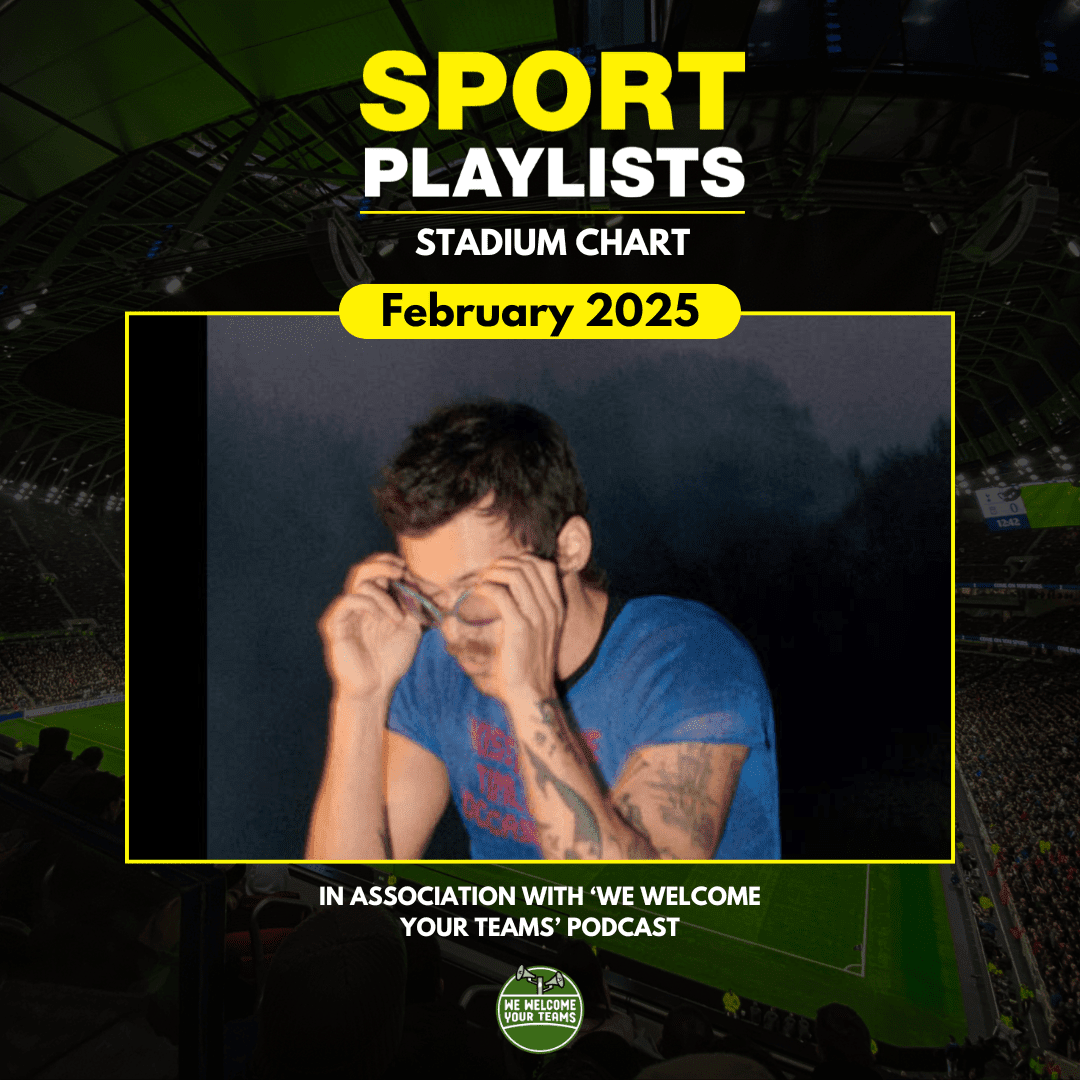 Sport Playlists Stadium Chart for February 2026
